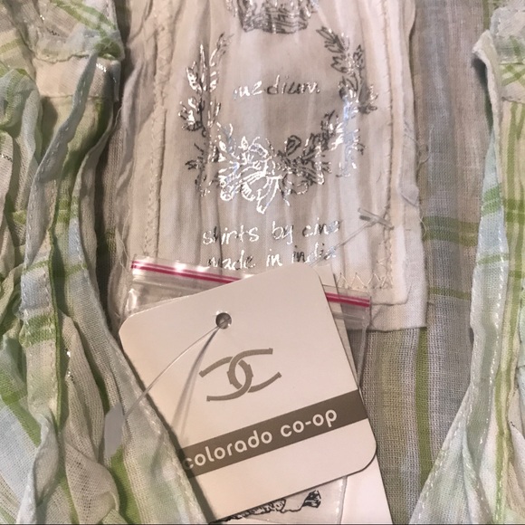 Colorado Boutique- Colorado Co-Op Crushed Blouse - Picture 6 of 6